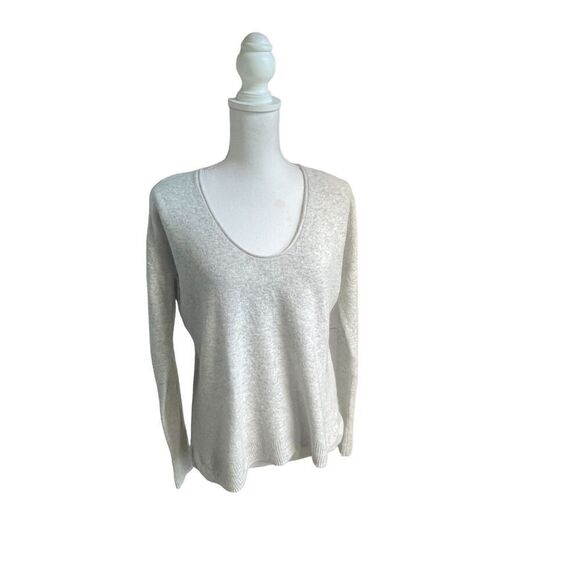 Madewell  Women’s Kimball Sweater Pullover Gray Fog Size M - Picture 2 of 12